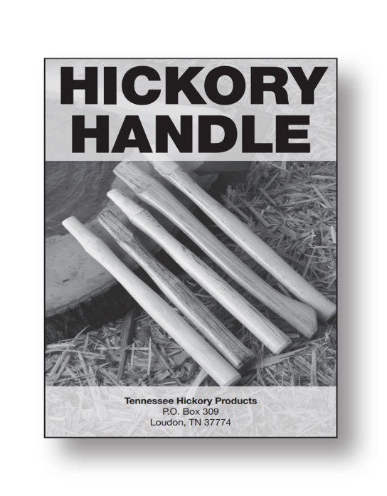 Striking tool hickory wood replacement handles; axe handle, hammer handle